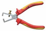 Insulated Long Nose Pliers Specially quenching heat-treated cutting edges with hardness up to HRC - 62 The pliers jaw is closed tightly, firmly clamped, super strong cutting force, durable Conforms