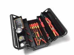 Tool Kits 08Pc Industrial Engineer's Tool Kit 8 "portable cantilever toolbox (4 x 0 x 2mm) /2 "square professional-grade quick release ratchet wrench 3-piece /2 "square hexagon socket set: 0mm, mm,