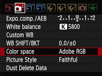 Select Adobe RGB over srgb if you ll
