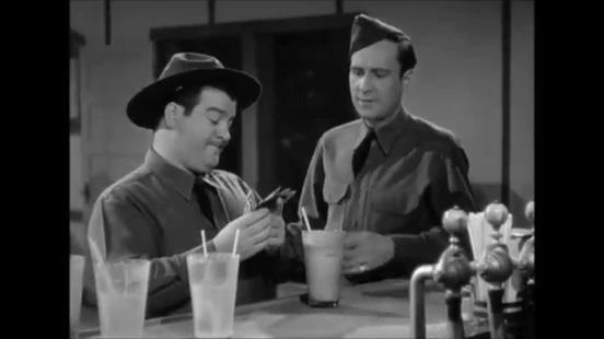 Daily Dollar Questions Level 4. Tuesday: Loan me 50 dollars Abbott and Costello Bud Abbott and Lou Costello were one of the greatest comedy acts of the 1940 s and 1950 s.