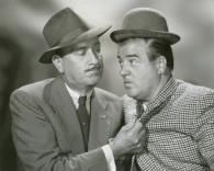 Lou Costello: 50 Bud Abbott: How much did you give me? Lou Costello: 40. Bud Abbott: So you owe me $10. Lou Costello: That s right.
