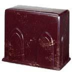 00 7 Fabhaven Cathedral Urn, all man made Marble Product,