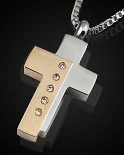 Necklace Cross Stainless Steel