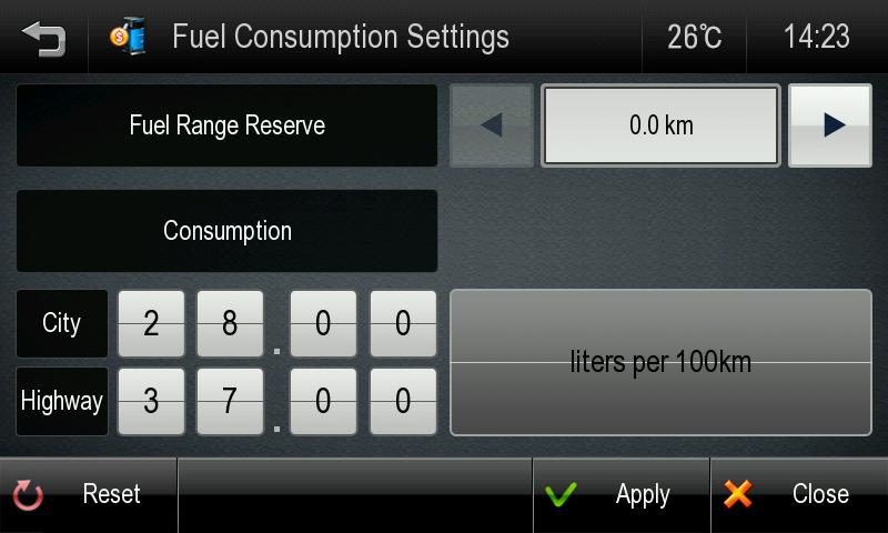 estimate of fuel costs only. Other costs, such as Toll charges are not included in the calculation.