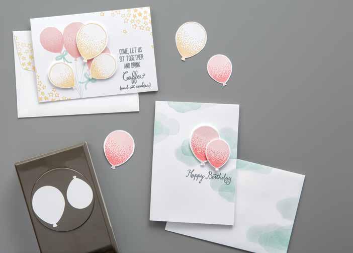 You Can Make It Balloon Celebration Stamp Set» p. 12 Photopolymer 140675 $26.