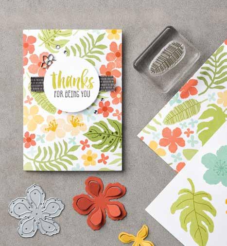 fully bloom by stamping on it with the coordinating