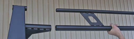 12 and 13, align the tubes of each Side Rail with the