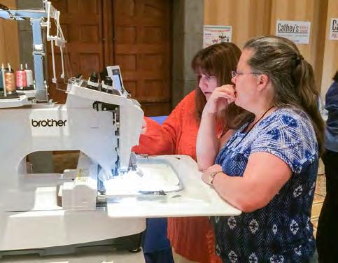 Our Embroidery Party attendees have a fantastic experience learning new projects and dozens of new techniques.