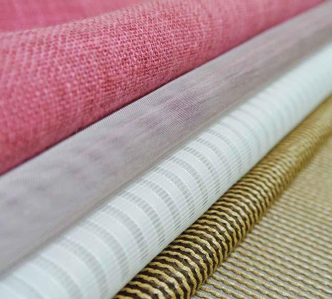 Silent Gliss Fabric Collection Whilst many fabrics are suitable for Wave, only when using Silent Gliss approved Wave fabrics can you be assured the perfect and even wave effect.