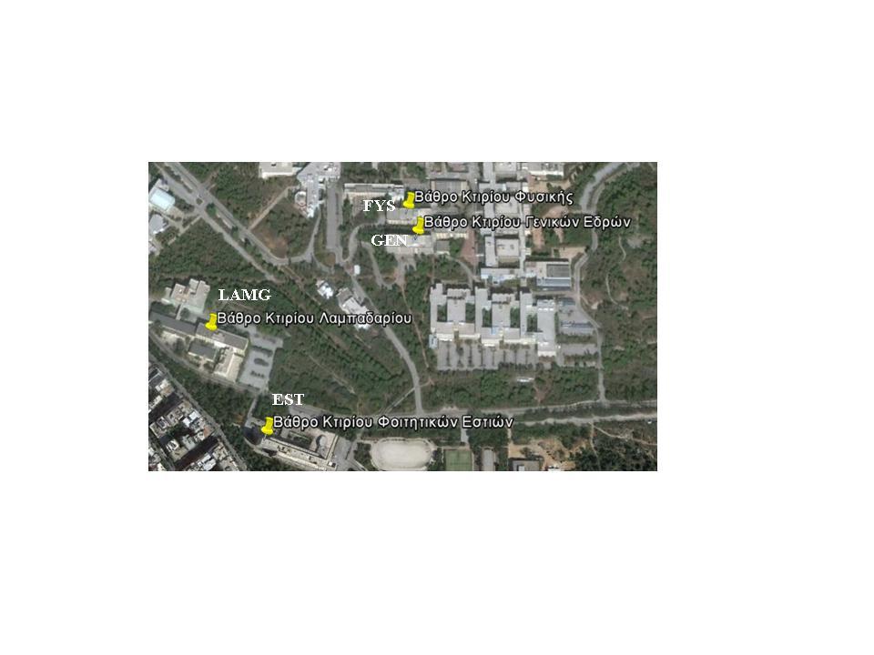1 Decembrie 1918 University of Alba Iulia RevCAD 19/2015 3.2 Data collection The field tests comprised GNSS static observations acquired at permanent monumentation located at the university campus.