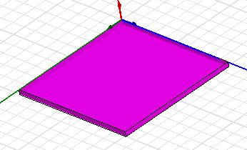 V. Designing of dc contact shunt switch with HFSS tool 1- Flow chart of bottom wafer formation: 3D modeler--> unit--> µm Insert HFSS deign: To Select BOX Draw--> box_1--> assign position (x,y,z),
