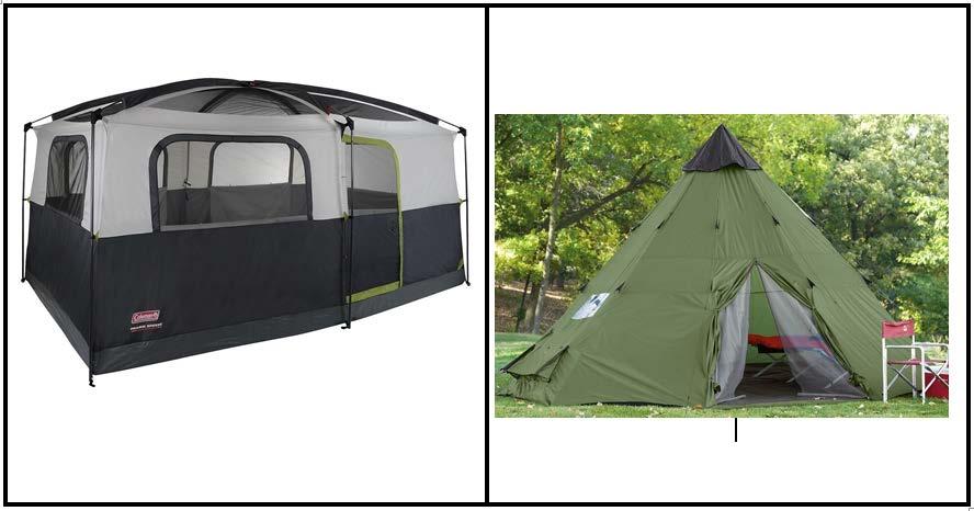 ACT 1: View pictures of the family and tent options: ACT 2: Student work time to gather information needed to determine which tent is best for their trip.