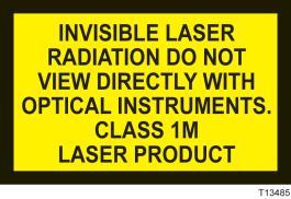 Labels The maximum laser