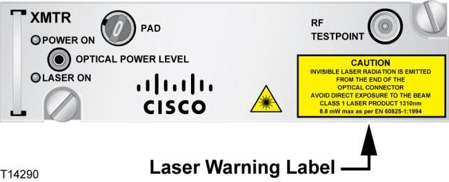 Laser Safety Location of Labels on Equipment The
