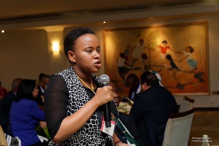 Ms. Diana Mbogo of Millennium Engineers, a woman entrepreneur from Tanzania expressed her idea stating that the whole continent should learn from best practices and integrate their different programs