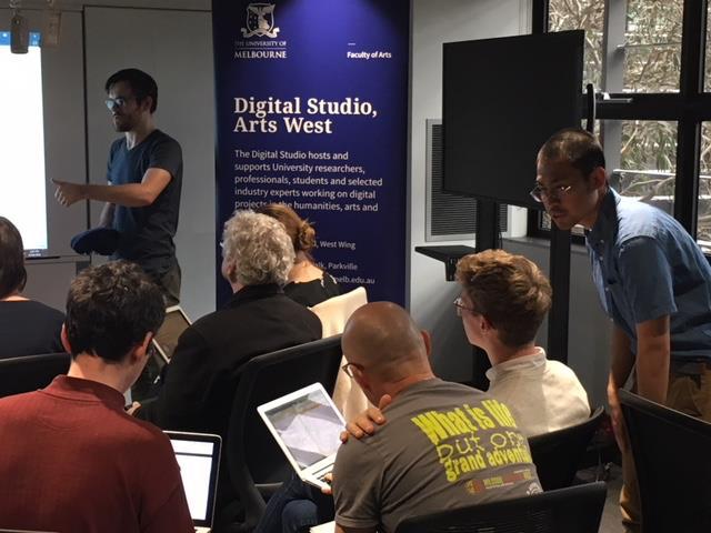Digital Studio Leading debates and discussion for digital scholars, whether critics, creatives or champions Community building and