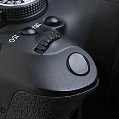 Exposure compensation button and Main Dial Set the amount of compensation by turning the Main Dial while pressing and holding down the Exposure compensation button.