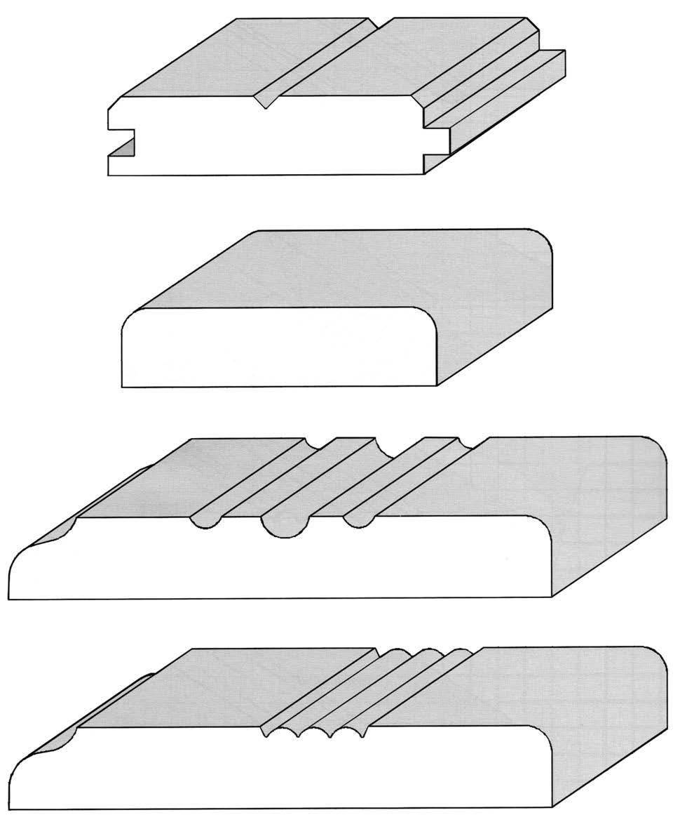 DESIGN-YOUR-OWN KNIFE - Woodmaster Patterns Woodworkers: The molding patterns shown are just some of the many profiles