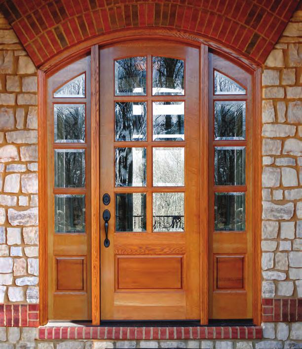 We believe that choosing wood doors should be viewed as an investment a value added feature that adds instant equity to your home.