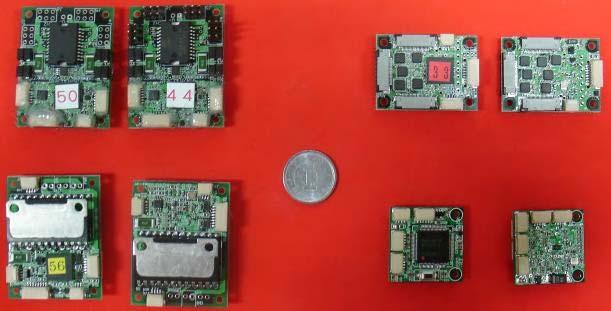 4 Print Circuit Boards for Onbody Information Processing When the number of actuators and sensors in a robot is increased, it will be better to distribute the circuit boards for efficiency of wiring.