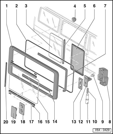 64-41 17 - Guide molding If necessary, cut to