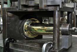 Tone hole drilling Tone hole locations are drilled into the shaped and polished body components after they are