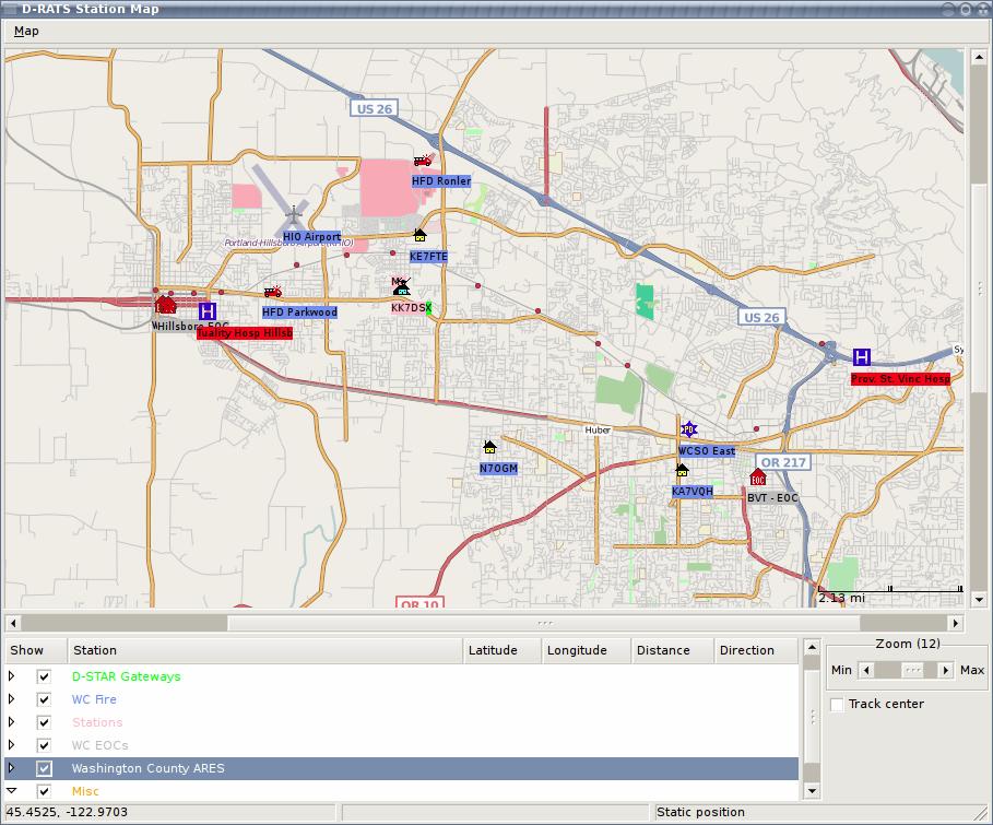 Real-Time Map Overlays EOC s can quickly assign support assets in Real-