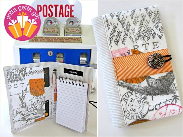 Published on Sew4Home Notepad Folder To Go Editor: Liz Johnson Friday, 04 December 2015 1:00 My mother was the ultimate note taker.