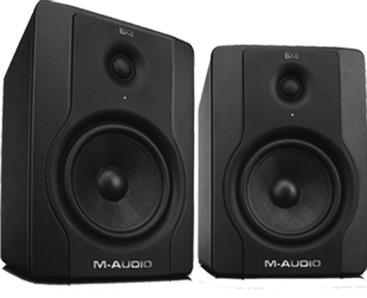REFERENCE MONITORS M-Audio monitor speakers are built on over a decade of industry-leading engineering expertise. The result is a sound offering remarkable definition and exceptional transparency.