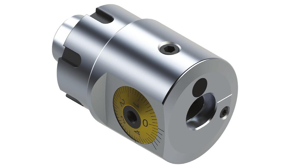 ECO Bore Tools // ER Fine Boring Bar Head ER Fine Boring Bar Head ER fine boring bar heads have a fully ground taper to fit precisely into your ER25, ER32, or ER40 collet chuck to prevent movement.