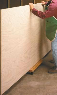 GREAT TIPS 7Plywood has its challenges. It s heavy and cumbersome to work with. And the edges and veneer are prone to being damaged.