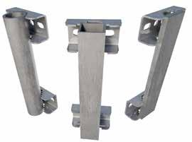 Kee Gate Components 1m 466mm 500mm European Gate - Galvanised - SGEU500GV Spring Loaded, self-closing