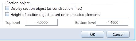 Engineering Tutorial Unit 4: Reinforcement Drawing 141 4 On the View and Section Properties Context toolbar, click Section settings for associative view and make the following settings in the Section