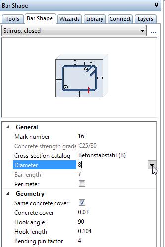 204 Exercise 5: creating a 2D door lintel with a 3D model (method 2) Allplan 2015 2 Click Options (Default toolbar), select the Reinforcement page and check that the Reinforce with 3D model option is