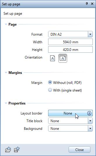 280 Exercise 9: Assembling and Printing Layouts Allplan 2015 bottom left corner of the printable area of the printer you have specified in the Print Layouts tool.