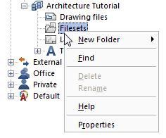 296 Project organization Allplan 2015 Copying and moving using drag-and-drop operations Instead of using the shortcut menu, you can also drag selected documents in order to move or copy them.