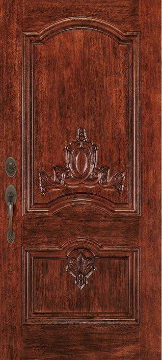 Colonial styles and options continued Custom and premium exterior doors Traditional and welcoming DOOR: A412 IWP Custom Wood exterior