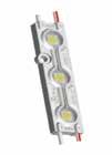 It s made in 30 modules chain, spaced apart by 190mm cable. Modules on aluminium base with 1 leds smd 5074 with special aperture lens incorporated.