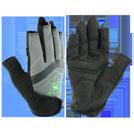 ToughX TM Suede Palm Knuckle Guard / 4-Way Stretch Spandex S-Patch Palm/ Thumb Saddle / Print-Reinforced Fingertips 88204 Sheepskin