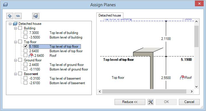Architecture Tutorial Unit 3: Reference Planes 229 4 Select Top level of top floor (5.19 m).