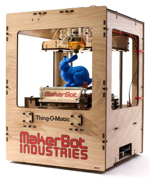 Examples - MakerBot Thing-O-Matic By 2018, 3D prin0ng