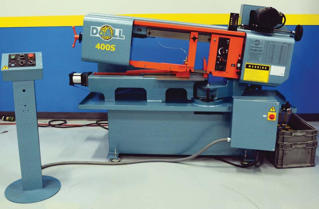 400 S General Purpose Saw DETAILED INFORMATION The 400S general purpose band saw is one of DoALL s introductory machines in the NEW StructurALL family of saws.