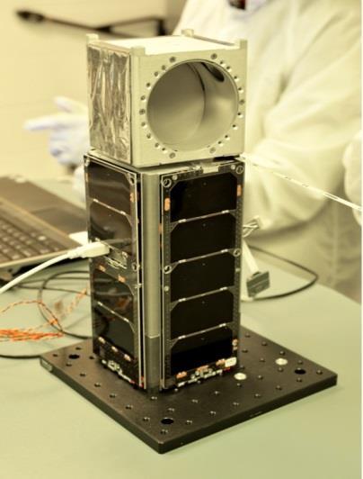 MicroMAS Overview MicroMAS: Micro-sized Microwave Atmospheric Satellite MicroMAS-1: 3U dual-spinner CubeSat High resolution cross track