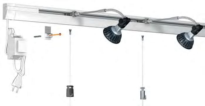 WALL SYSTEMS COMBI RAIL PRO LIGHT 50 KG/M 2 YEAR WARRANTY POWERED BY: MASTER LED
