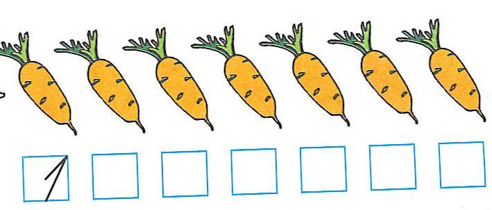 Class Work 18 Problem 1 Help Bunny to count all the carrots and write the