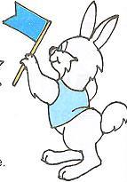 Problem 4 Bunny has 4 different flags: He wants to give Teddy only 2 flags.