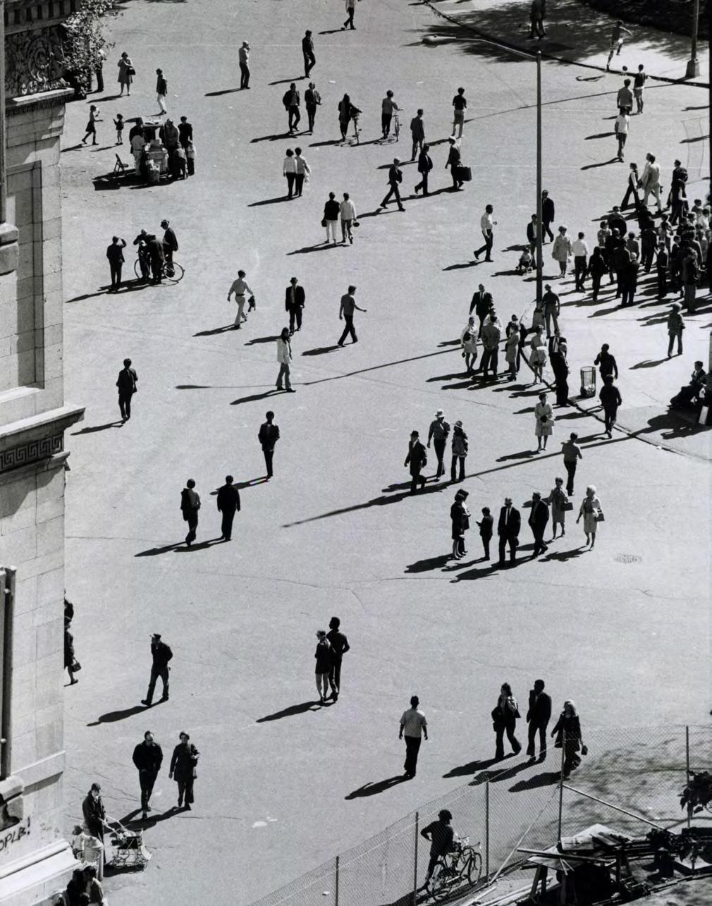 Washington Square Park, September 25, 1969 Gelatin
