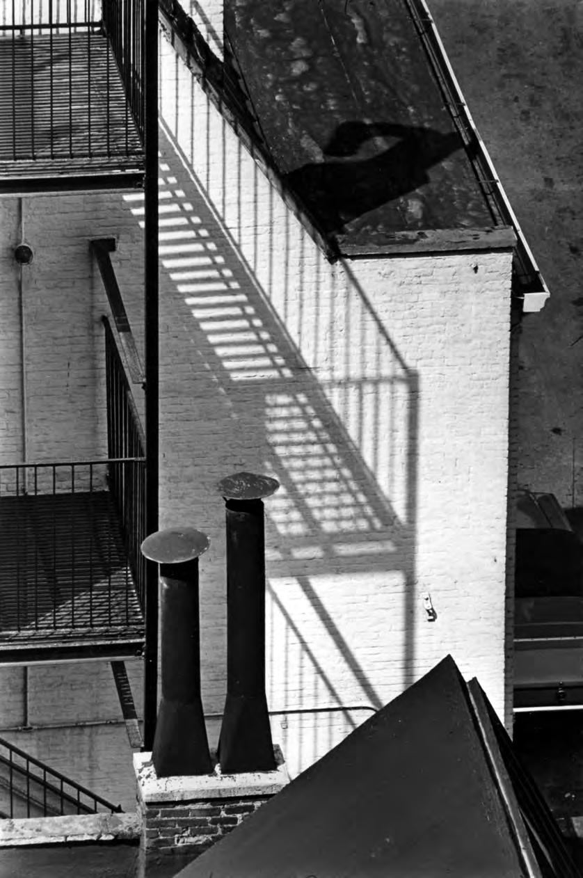 Chimney, MacDougal Alley, April 1st, 1965 Gelatin