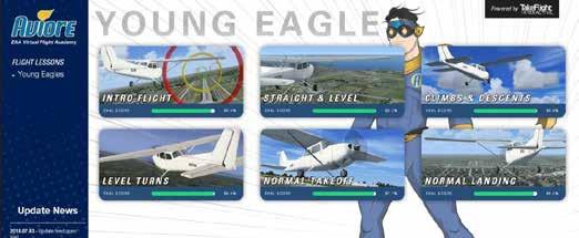 Launch After successful installation, launch EAA Virtual Flight Academy using the desktop icon. 2. Log-In Log in using the same email and password you created at >> Academy.TakeFlight. com.