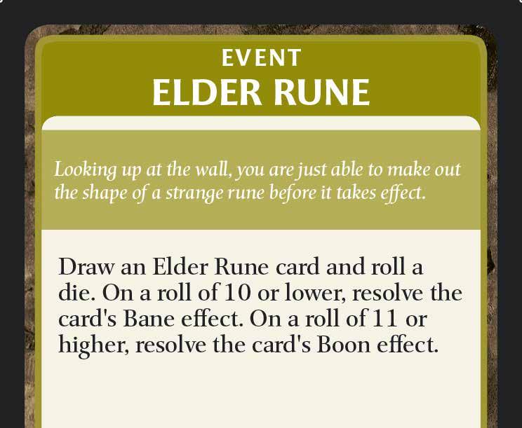 An Event takes place when you draw the card unless you cancel it with Experience Points.